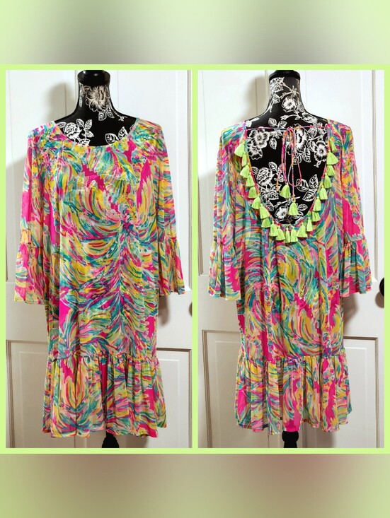 Lilly Pulitzer Dresses & Skirts - 🦄VERY HTF Lilly Pulitzer🦄 - Alfresco Coverup